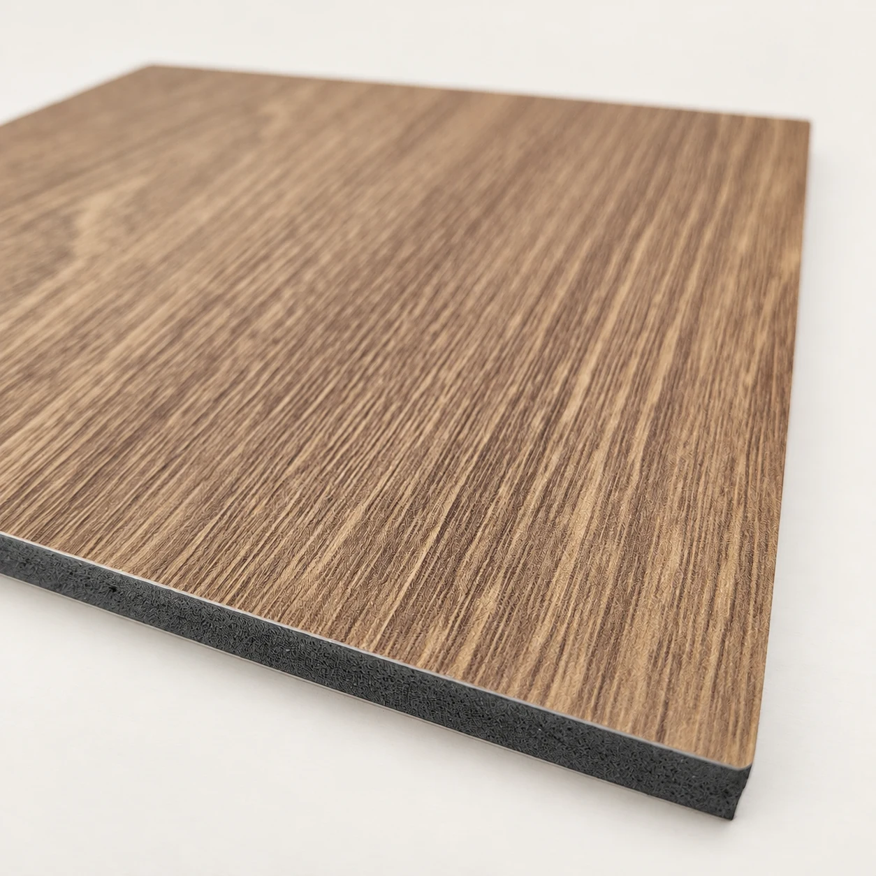 Brown woodgrain carbon crystal panel