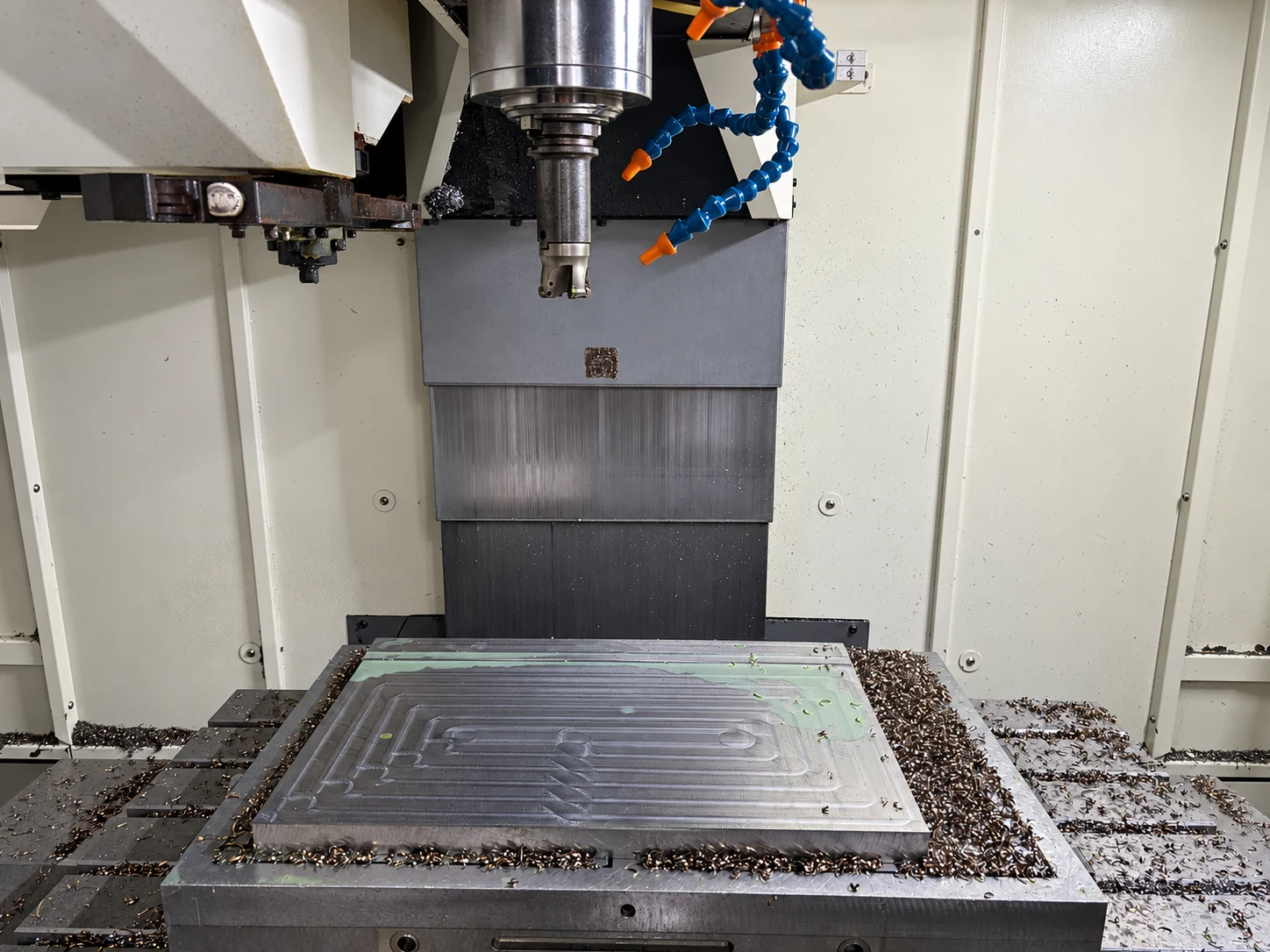Mould machining